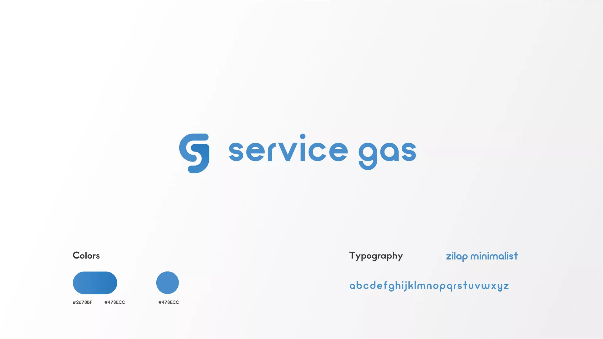 Разработка логотипа газовой компании «Сервис газ» в Нижнем Новгороде