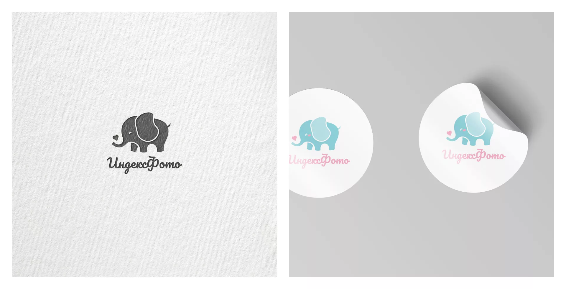 Создание логотипа компании «Индекс Фото» в Нижнем Новгороде