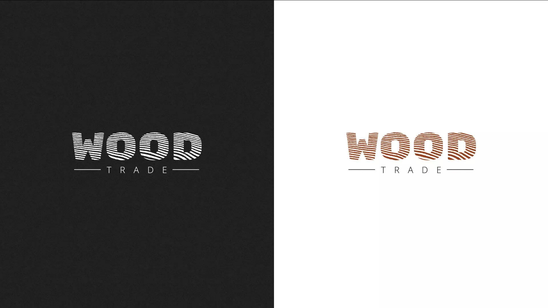 Разработка логотипа для компании «Wood Trade» в Нижнем Новгороде