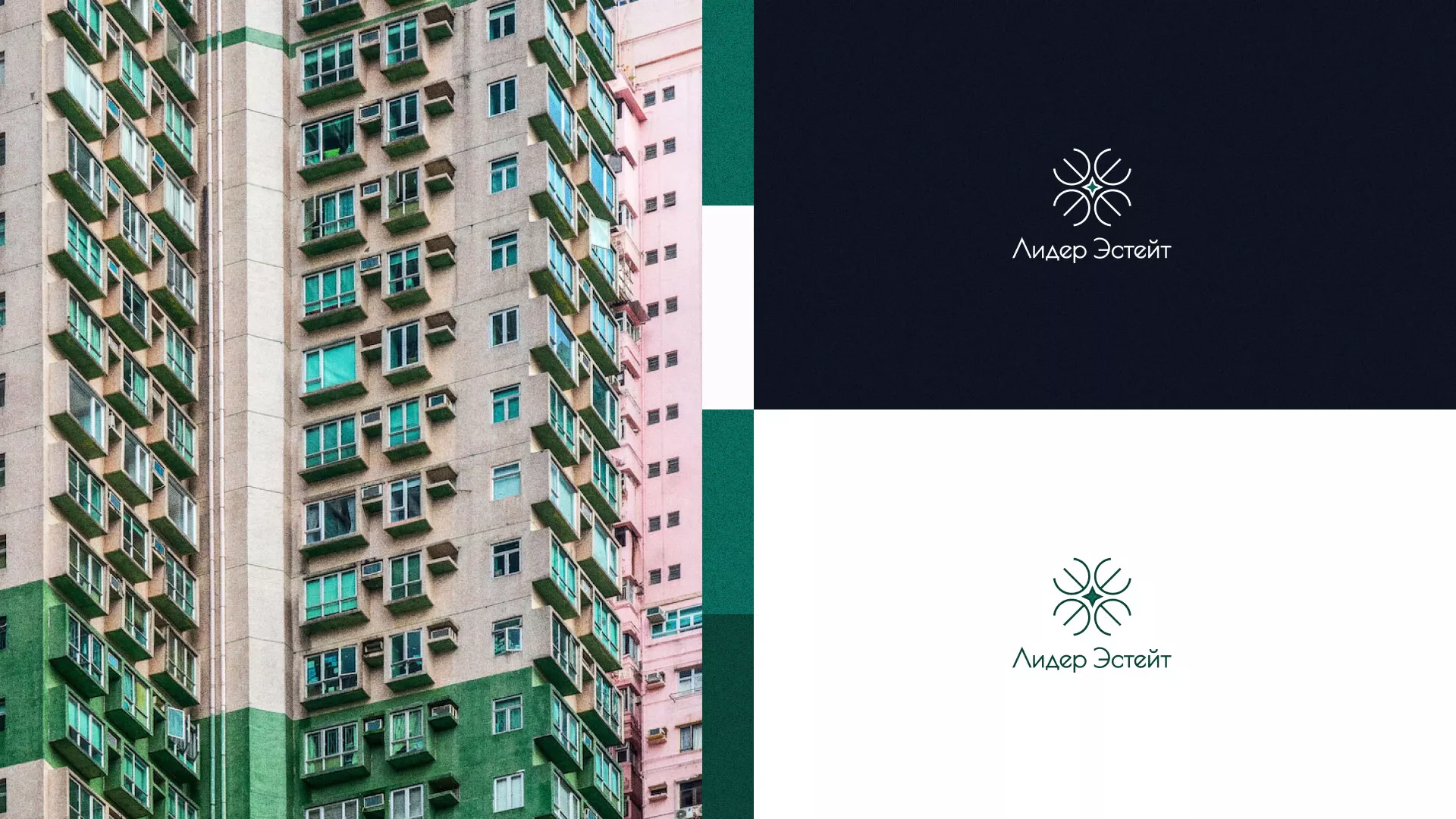 Создание логотипа компании «Лидер Эстейт» в Нижнем Новгороде