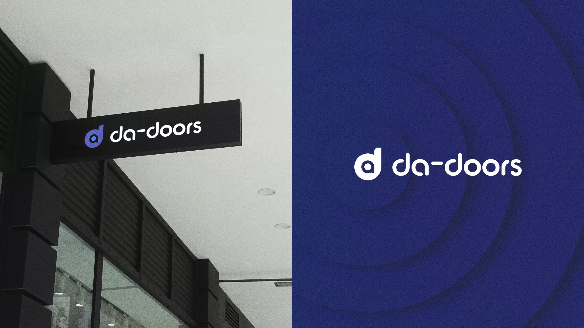 Разработка логотипа компании по продаже дверей в Нижнем Новгороде